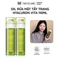 Dầu rửa mặt tẩy trang Hyaluron Vita Maxclinic 110ml