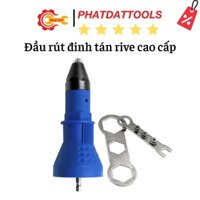 Đầu rút đinh rive tiện lợi cao cấp - Đầu rút đinh tán gắn máy khoan