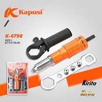 Đầu Rút Đinh Tán - Đầu Rút Đinh Rive Gắn Máy Khoan Cao Cấp Kapusi