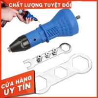 Đầu rút rive - đầu rút đinh tán chất lượng cao Trọn bộsản phẩm gồm : Đầu kít + cờ lê + 4 đầu rút2.4mm - 3.2mm - 4.0mm