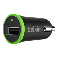 Đầu sạc điện thoại Belkin f8m669btblk dùng trên ôtô 1 cổng usb 2.1A dành cho smartphone và tablet