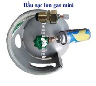 Đầu sạc gas từ bình gas 12kg sang bình gas lon mini Tặng 10 nút nhựa-SP CHÍNH HÃNG
