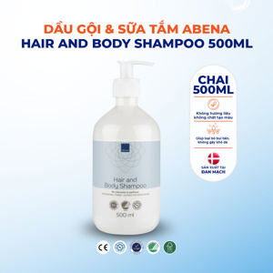 Dầu tắm gội Abena 500ml 6662
