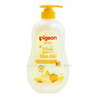 Dầu Tắm Gội Pigeon 2In1 Sunflower Extract 700ml