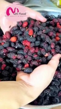 Dâu Tằm Ngâm Đường Phèn 1kg - MULTIFOOD