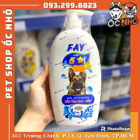 Dầu Tắm Sữa Tắm Chó Mèo Fay 5 Sao 800ml