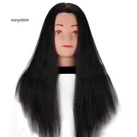 Đầu tập luyện thực hành Mô hình tóc dài của con người Làm tóc Búp bê ma-nơ-canh