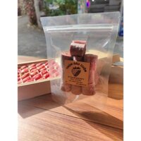 Dâu tây cuộn Đà Lạt - Gói 10 Cuộn dâu - Strawberry roll Homemade