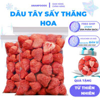 Dâu tây mộc châu sấy thăng hoa hàng loại một không chất bảo quản