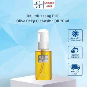 Dầu tẩy trang Deep Cleansing Oil của DHC 70ml