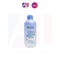 Dầu tẩy trang Garnier Micellar Oil Infused Cleansing Water 400ml - Da nhạy cảm và mắt - Màu xanh