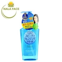 Dầu tẩy trang Kose Softymo Speedy Cleansing Liquid (Xanh dương)