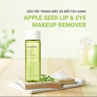 Dầu tẩy trang mắt và môi innisfree Apple Seed Lip & Eye Makeup Remover 100ml