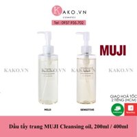 Dầu tẩy trang MUJI Cleansing oil, 200ml / 400ml