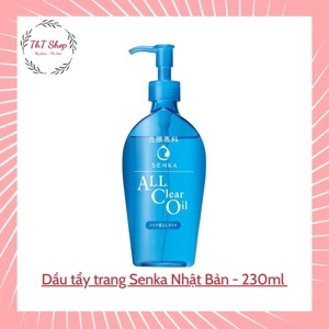 Dầu Tẩy Trang Sạch Sâu Dành Cho Da Dầu Senka Perfect Watery Oil 230ml