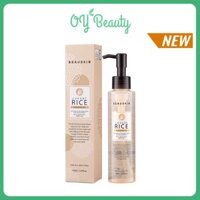 DẦU TẨY TRANG SẠCH SÂU DƯỠNG ẨM SÁNG DA ĐA NĂNG BEAUSKIN LUXURY RICE CLEANSING OIL 150ML HÀNG CHÍNH HÃNG