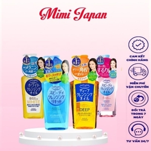 Dầu tẩy trang trắng da Kose Softymo White Cleansing Oil 230 ml