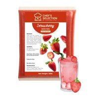 Dâu Tây Xay Nhuyễn Đông Lạnh Nguyên Chất Chef’s Selection By Indoguna Vina 500g – Strawberry Frozen Purée