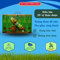 Dầu Thái Lan - Dầu lăn 29 vị thảo dược 8ml Combo 6 chai - Hương thơm dễ chịu, thông mũi, sảng khoái.