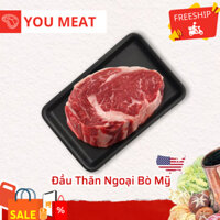 Đầu Thăn Ngoại Bò Mỹ Steak ( Ribeye ) 500g | Bò Bít Tết | [ Giao Hàng Siêu Tốc 2h ]