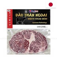 Đầu Thăn Ngoại Bò Ribeye Okini Nhật Bản 250G