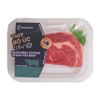 Đầu thăn ngoại bò Úc Steak Freshfoco khay 225g (1 Khay)