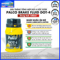 Dầu Thắng Xe Máy, Dầu Thắng Đĩa DOT-4 Gốc Ester Cao Cấp PALCO DOT-4 BRAKE FLUID 100ml Nhập Khẩu Ấn Độ - DƯƠNG AUTO 31
