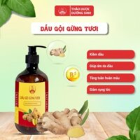 Dầu Thảo Dược MC NATURAL - Dầu Gội Gừng Tươi Nguyên Chất, Dưỡng Sinh, Đảm Bảo An Toàn Chất Lượng Hàng Đầu
