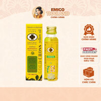 Dầu Thập Tự Vàng Gold Cross Yellow Oil Thái Lan 24ml (GOLD CROSS OIL) Hàng Nội Địa Thái Lan