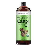 Dầu thầu dầu hữu cơ Organic Castor Oil Natural Riches 473ml USA