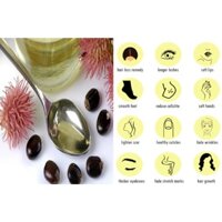 Dầu Thầu Dầu Nguyên Chất - Castor oil 500ml