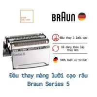 Đầu Thay Màng Lưỡi Máy Cạo Râu Braun Series 5 5020s 5030s 5040s 5050cc 5070cc 5090cc 5197cc 5195cc 5190cc 5145s 5147s