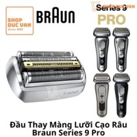 Đầu Thay Màng Lưỡi Máy Cạo Râu Braun Series 9 Pro 9477cc 9476cc 9475cc 9470cc 9466cc 9465cc 9460cc 9427s 9425s 9420s 9419s 9417s 9415s 9410s