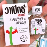 Dầu Thông Mũi, Giảm Nghẹt Mũi, Xoang Hành Vapex HR Bayer Thái Lan