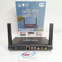 ĐẦU THU ANDROID TV Box VINABOX X10, Ram 4G ROM 32G – NEW 2023