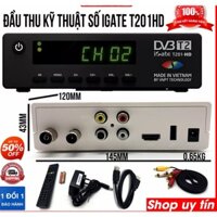 Đầu thu DVB-T2 iGate T201HD VNPT - đầu thu kỹ thuật số mặt đất giá rẻ