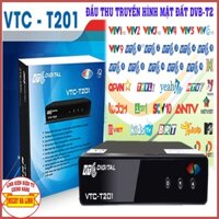 Đầu thu DVB T2 VTC T201 Đầu truyền hình số mặt đất, Xem Kênh truyền hình và radio hoàn toàn miễn phí