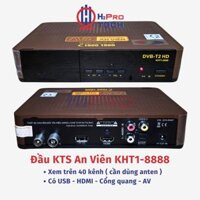Đầu Thu Kỹ Thuật Số DVB T2 An Viên Xem Truyền Hình Miễn Phí Tới 40 Kênh, , Có Hdmi, Usb, Cổng Quang