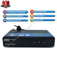 Đầu thu Kỹ thuật số DVB T2 VTC T201 xem truyền hình và Youtobe miễn phí trọn đời