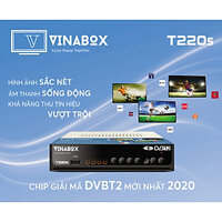 Đầu Thu Kỹ Thuật Số DVB T2 Vinabox T220S Thế hệ mới – Xem Truyền Hình Miễn Phí - Hàng Chính Hãng