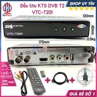 Đầu Thu Kỹ Thuật Số DVB T2 VTC-T201 Xem Truyền Hình Miễn Phí-Sắc Nét-Đa Kênh, Đầu Thu DVB T2 Cao Cấp-H2pro Audio