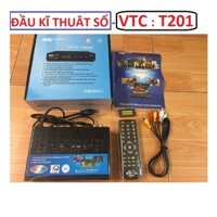 Đầu thu kỹ thuật số DVB - T2 VTC 201, xem truyền hình hơn 60 kênh, bảo hành 1 tháng