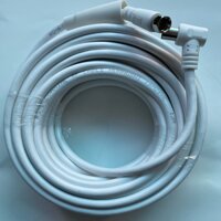 đầu thu kỹ thuật số DVB T2 MOBITV, Hàng Chính Hãng. - Dây 15 mét có 2 đầu bấm sẵn