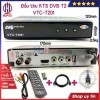 Đầu Thu Kỹ Thuật Số DVB T2 VTC-T201 Xem Truyền Hình Miễn Phí-Sắc Nét-Đa Kênh, Đầu Thu DVB T2 Cao Cấp-H2pro Tech