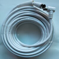đầu thu kỹ thuật số DVB T2 MOBITV, Hàng Chính Hãng. - Dây 15 mét có 2 đầu bấm sẵn