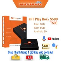 Đầu thu kỹ thuật số FPT Play Box+ 2021 bản 1G ram Tivi Box - Hệ điều hành AndroidTV 10 ( Model T500 )