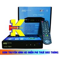 ĐẦU THU TRUYỀN HÌNH MẶT ĐẤT DVB VTC T201 XEM TRUYỀN HÌNH HD MIỄN PHÍ THUÊ BAO