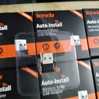 Đầu thu USB Wifi 150Mbps Tenda W311MI Đen chính hãng