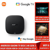 Đầu thu Xiaomi TV Box S gen 3 3rd 4K Bản 2025