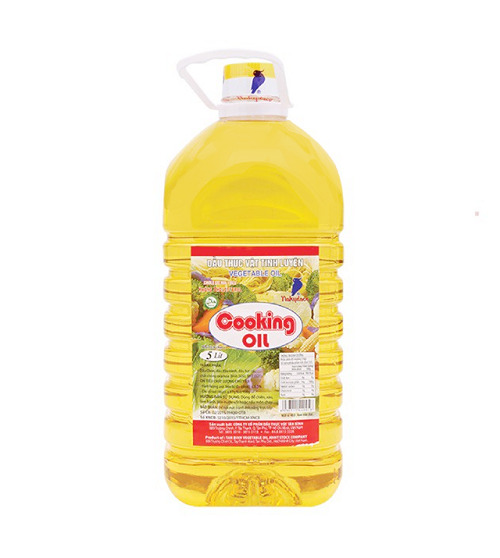 Dầu thực vật tinh luyện Cooking Oil Nakydaco bình 5 lít